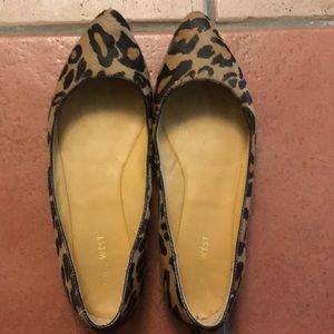 Nine West Leopard Flats